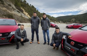 Los pilotos de Honda nos descubren el nuevo Honda Civic Type R