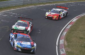 Siete Audi R8 LMS participaron en las 24 horas de Nürburgring